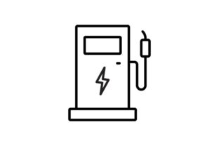 Electric Station Embroidery Design