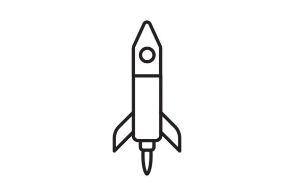 Rocket: A Bold Embroidery Design